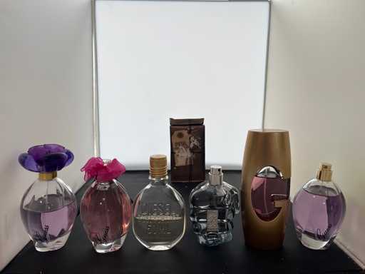6x Guess and Diesel Perfume
