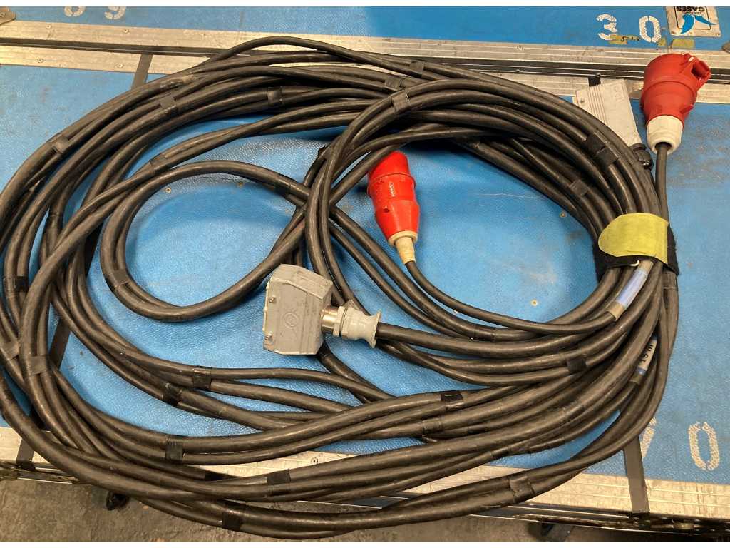 Cablu de control cu conexiune Harting, 15m (5x)