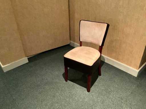 Kunstlederen restaurantstoelen (48x)