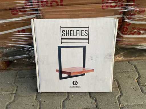 Ripiano da parete industriale Lotto B - 35cm X 35cm (91x)