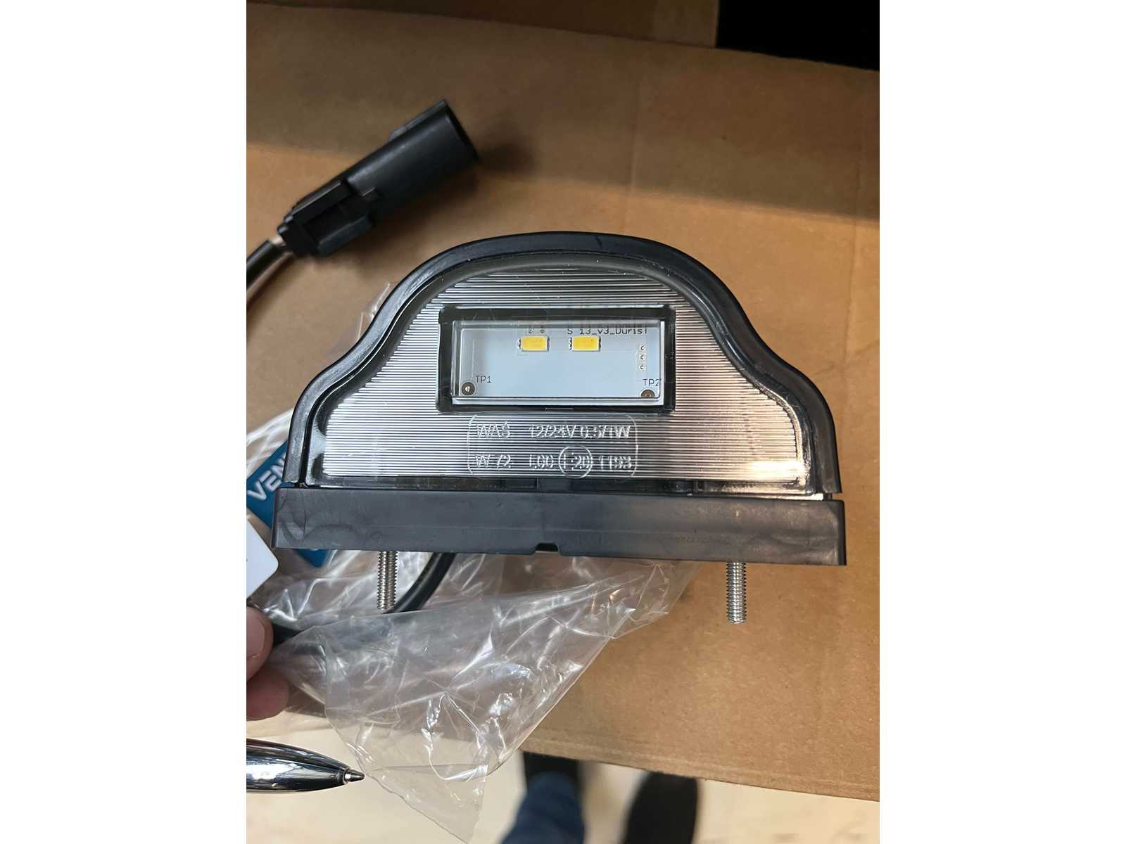 420x License plate light VTA-09 – WAS W72 408 / NP408704 12V/24V