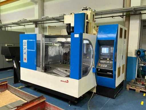 Very popular milling and measuring machines (Deckel, Huron, Wenzel)