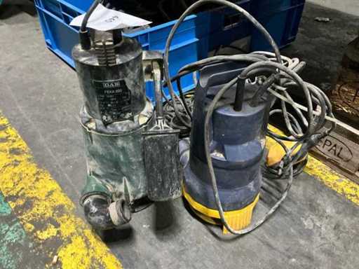 Pompe submersible (2x)