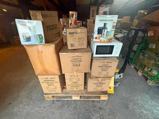 Retourpallet huishoudtoestellen & elektronica