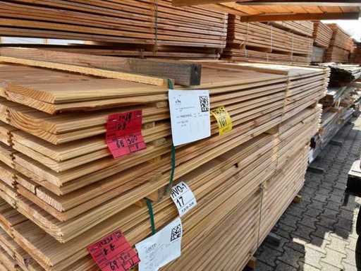 Douglas Rebate/Half-timber rebate 3000x185x18mm (68x)