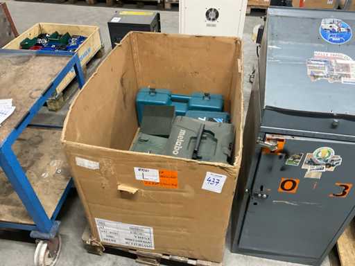 Gereedschapskoffer leeg (10x)