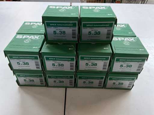 Vite Spax 200 pezzi 5 x 38 (18x)