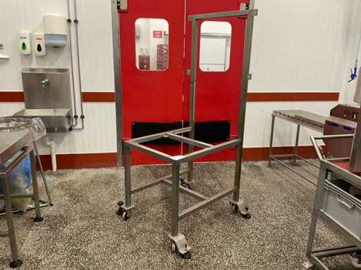 Base in acciaio inox