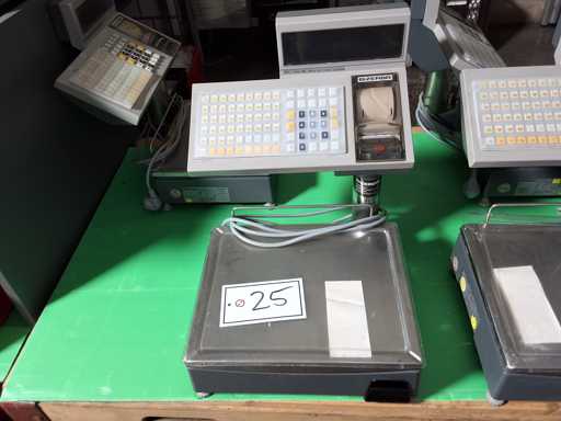   BIZERBA scale type SC 800 with receipt pressure, max. 6 kg, min. 40 g