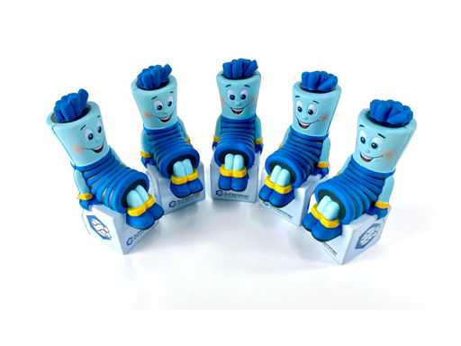 *NOU* Schlemmer Figură Anti-Stres Squeezy Sepp, Figură Antistres (400 bucăți)