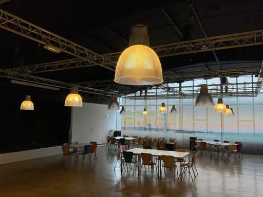 Lampe suspendue industrielle Holophane (13x)