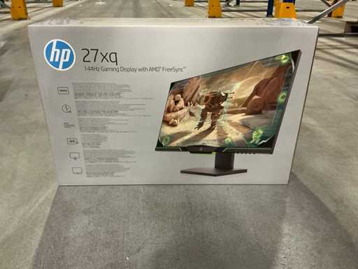 Écran de jeu HP 27xq 144 Hz avec amd freesync