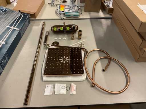 Set di docce antipioggia termostatico Grohe Euphorbia Smart Control