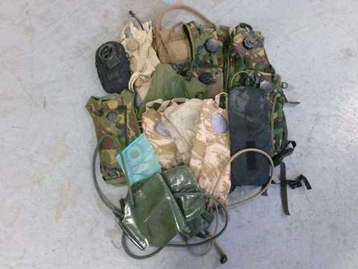 Hydration backpack, partly defective (U3) (32x)