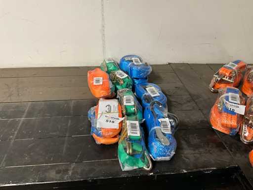 Varie cinghie di ancoraggio (12x)