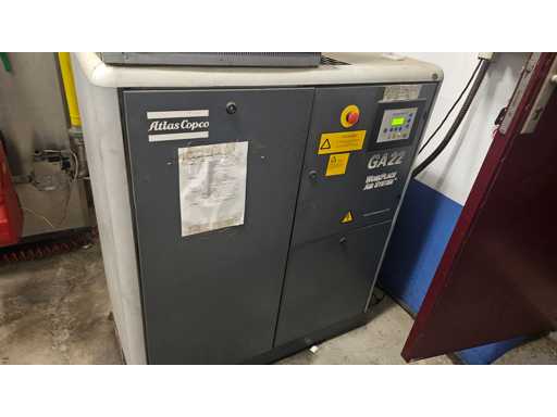 Compresor de aer cu șurub rotativ ATLAS COPCO GA 22