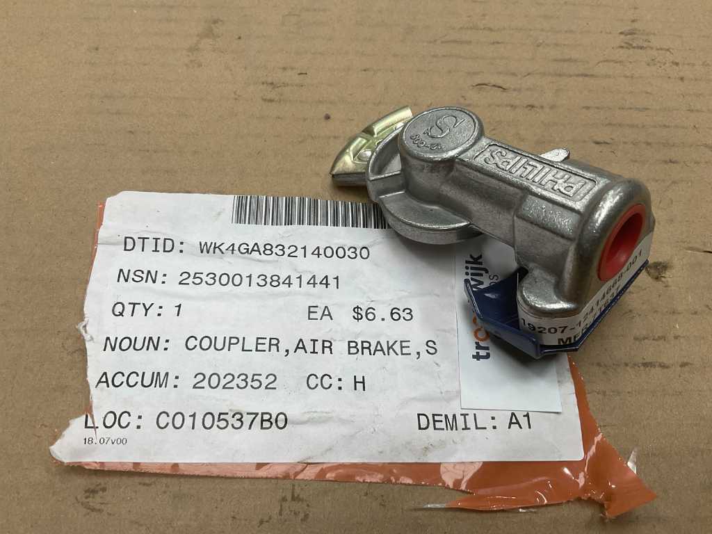 Phillips Air brake coupler