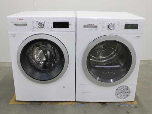 Bosch Series|8 lavatrice i-DOS & Bosch HomeProfessional SelfCleaning Condenser Asciugatrice