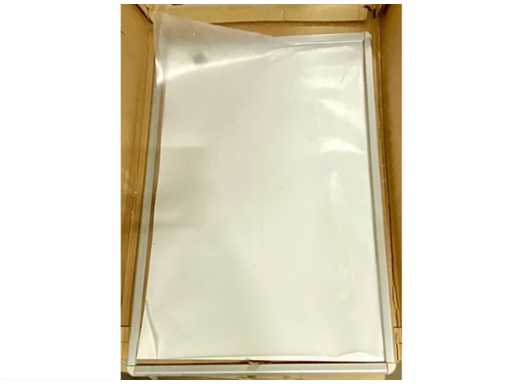 *NOU* Tablă albă magnetică bi-birou, tablă magnetică (15 piese)