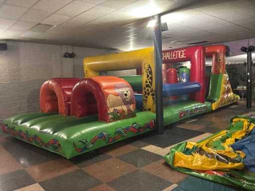 Parcours d’obstacles gonflable