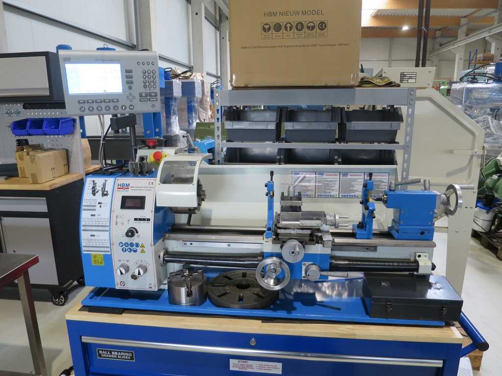 HBM 250X550 PROFI VARIO Bench Lathe