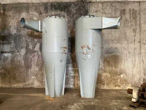 Cyclone filter (2x)