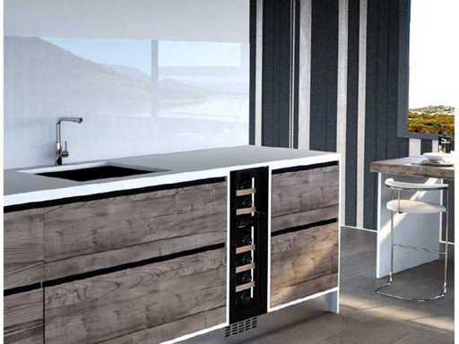 Neuer Frecan-Weinkeller, Unterwerk, Kapazität von 16 Flaschen, 295 x 820 x 580 mm – Weinaufbewahrungsschränke