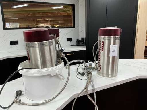 Grifo mezclador de cocina Quooker Combie (2x)