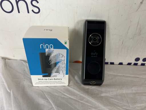 Batterie de caméra Ring Stick Up - Caméra de sécurité + Sonnette vidéo Ring filaire