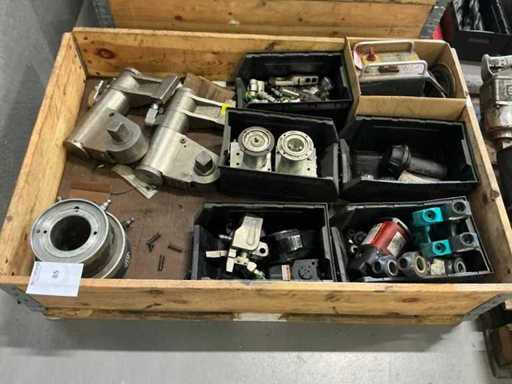 Partij machine onderdelen