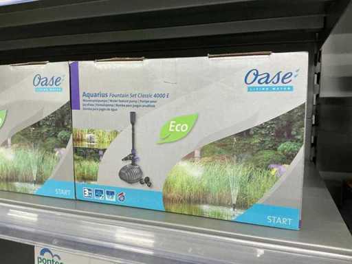 Zestaw fontann Oase Aquarius Classic 4000 E Pumpa Fontanna (3x)