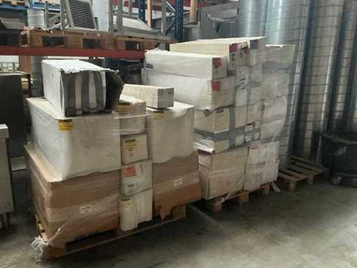 Charge flexibler Lüftungsrohre