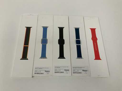 Skórzany pasek Apple Nowoczesna klamra do Apple Watch Series 1/2/3/4/5/6/7/8/9/ SE - 38/40/41 mm Rozmiar S, Deep Sea