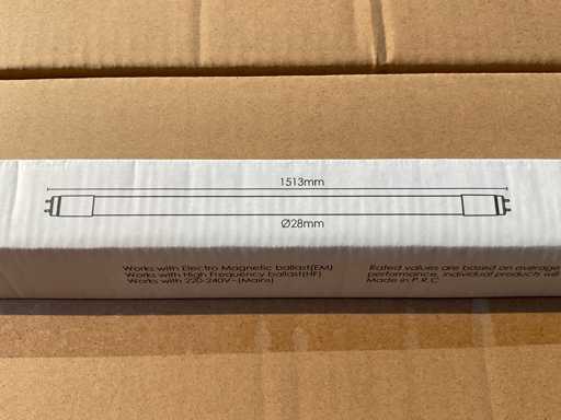 Eco-getic - Tubo LED T8 1513 mm - 24W 6500K (400x)
