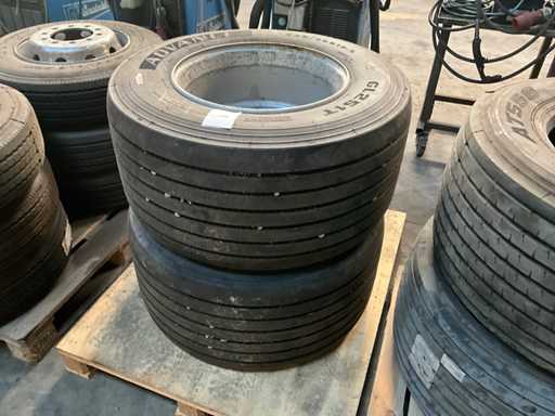 Advance GL251T Band met velg (2x)
