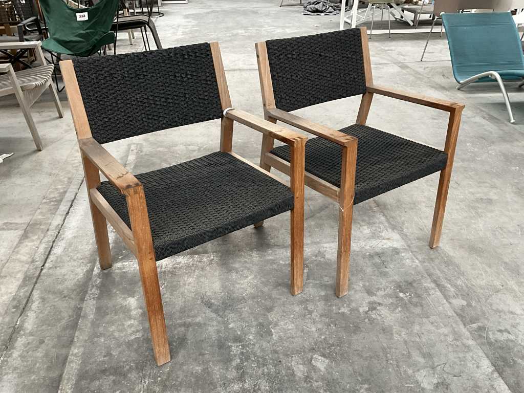 2x Design chair GLOSTER Maze