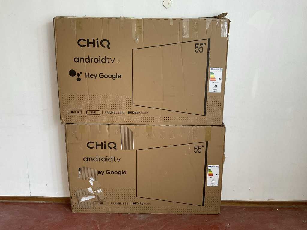 CHIQ 55 inch televiziune (2x)