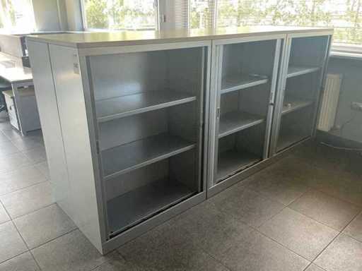 Metal roller shutter box (6x)