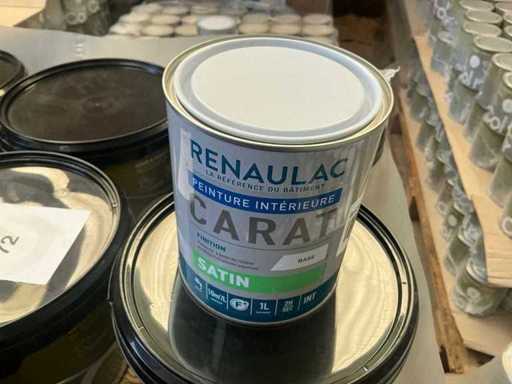Peinture extérieure Renaulac Carat Satin Red 1000 ml (140x)