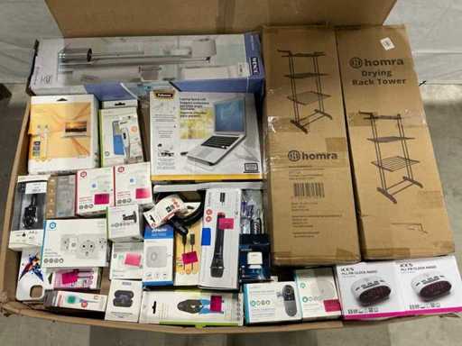 Marchandises de retour de palettes