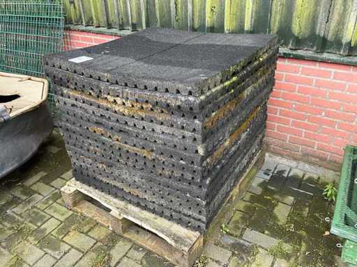 Rubber tegel (16x)