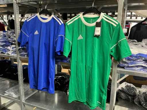 Partij Adidas heren t-shirts groen&blauw (127x)