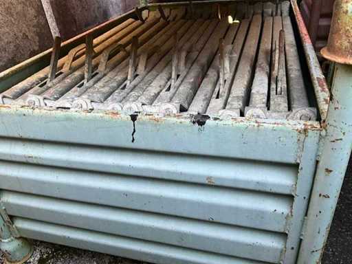 Barele z trzema podpórkami na nogi