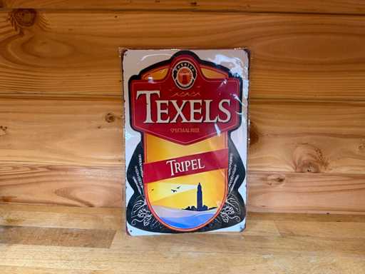 metaal reclame wandbord