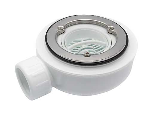 Douchebaksifon 90mm-Ø40mm (3x)