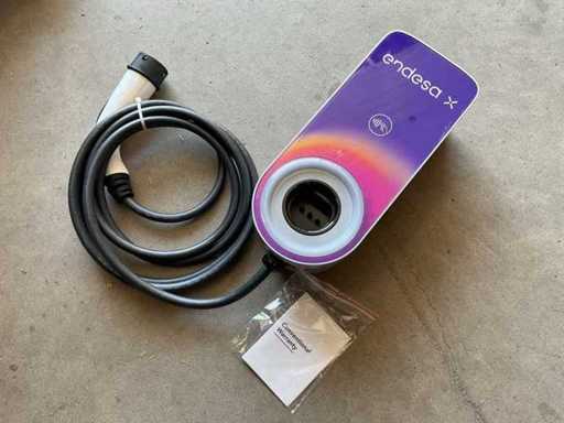 Station de recharge Endesa X JuiceBox 3.01 Pro Cellular EU Cable T2 22kW