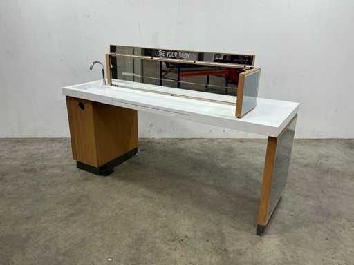 Shop furniture with sink