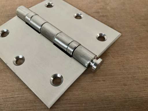 Starx Stainless Steel Ball Bearing Hinge 89x89 mm, 3 Pack (54x)