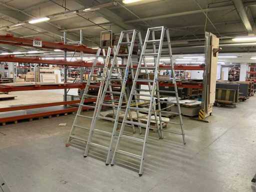 ZARGES/LAYHER Postladders (3x)