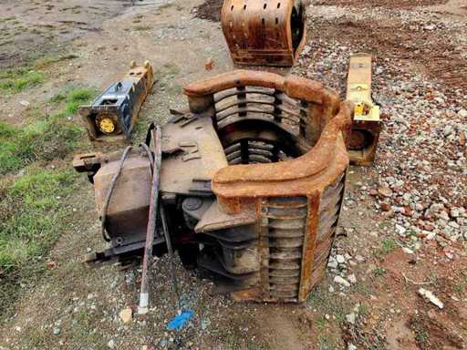 - Grappin de démolition hydraulique